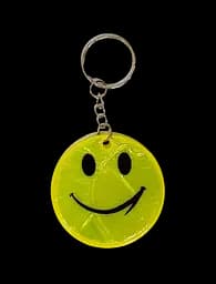 Брелок светоотражающий Смайлик 6520036 Жёлтый