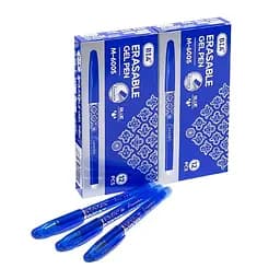 Ручка пише-стирає M-6005 синя, упаковка 12 шт