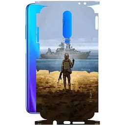 Защитная пленка StatusSKIN для Xiaomi Poco X2 Корпус Винил Корабль