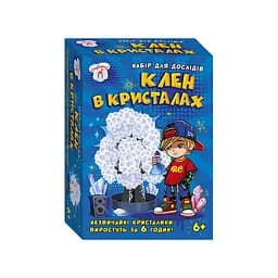 Набір для експериментів Клен у кристалах Ранок 10114180 білий