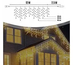 Вулична гірлянда бахрома 14.5м 300 LED - мініатюра 3