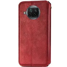 Шкіряний чохол-книжка GETMAN Cubic (PU) для Xiaomi Mi 10T Lite / Redmi Note 9 Pro 5G Червоний - мініатюра 3