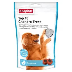 Ласощі для собак з глюкозаміном для суглобів Beaphar Top 10 Chondro Treat 150 г
