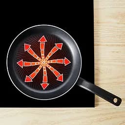 Сковорода Tefal для млинців So' Light 25см алюміній бакеліт чорний kuh0014372 - мініатюра 4