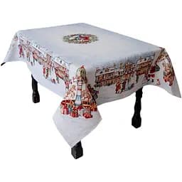 Скатертина гобеленова Прованс Carousel з люрексом 135 x 140 см (41783)