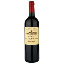 Вино Chateau La Croix Saint Estephe Chateau 2017, красное, сухое, 0,75 л (R2461)