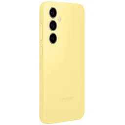 Оригінальний силіконовий чохол Samsung Silicone Case для Samsung Galaxy S24 FE Yellow EF-PS721CYEGWW - мініатюра 9