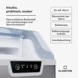 Льодогенератор Klarstein Wallberg NuggetIce Maker (10045386) Б/в - мініатюра 3