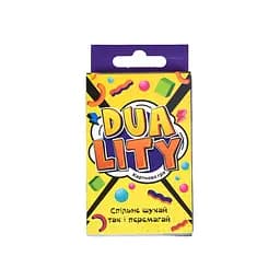 Настільна карткова гра "Duality" Strateg 30392 українською мовою 35 карток