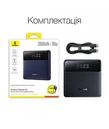 Зовнішній акумулятор Baseus Blade H1 20000mAh 100W PPBLD100HD / PB6046Z-P0A2 - мініатюра 8