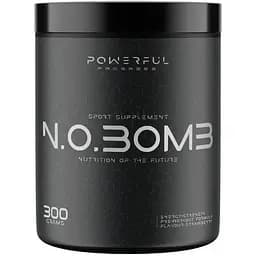 Передтренувальний комплекс Powerful Progress N.O.BOMB, 300 грам - Полуниця