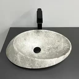 Умивальник VBI Rotello stone matt накладний VBI-017101, Мармур