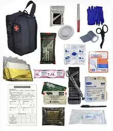 Аптечка укомплектована №3 Rescue Ready в підсумку зі швидким скидом