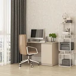 Письмовий стіл MebelStar Нео СК-1 120x60x75.5 см Кашемір (MBS-1194)