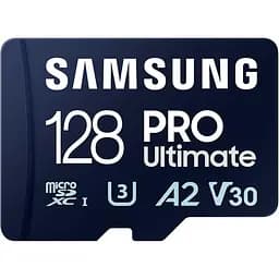 Карта пам'яті MICRO SDXC 128GB W/ADAPT. MB-MY128SA/WW SAMSUNG - мініатюра 2