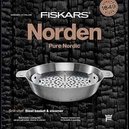 Кошик для приготування на пару Fiskars Norden Grill 30 см (1066431) - мініатюра 4