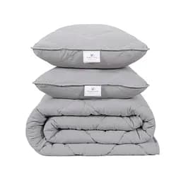 Набор одеяло с подушками Penelope - Colors in Comfort gray серый евро