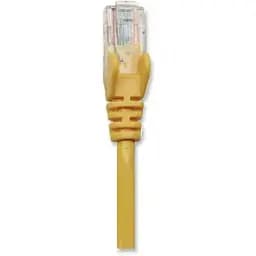 Патчкорд UTP Cat.5e ( 7.5м жовтий), Intellinet, Біметал, ССА (319966)