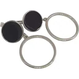 Срібні сережки Vegas з емаллю. 20187р