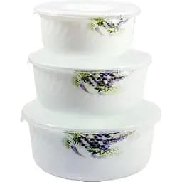 Набор салатников Lumines лаванда 3 шт. (000012761)