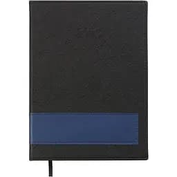 Щоденник датований Buromax Prestige 2026 A5 штучна шкіра чорний (BM.21147-01)