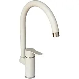 Смеситель кухонный Germece 8006 sk Белый