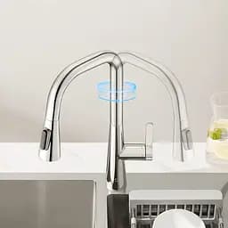Висувний кухонний змішувач Xiaomi MiJia Pull-out Kitchen Faucet S1 (MJCLSCFLT01DB) - мініатюра 7