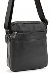 Чоловічий шкіряний месенджер Tiding Bag Чорний - мініатюра 5