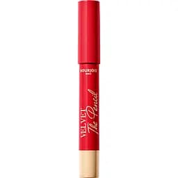 Олівець-помада матова Bourjois Velvet The Pencil відтінок 07 Rouge Escarmin 1.8 г - мініатюра 2