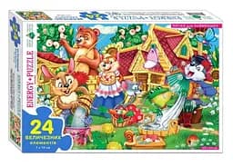 Игра-пазл Теремок 24 элемента Энергия+ 82104