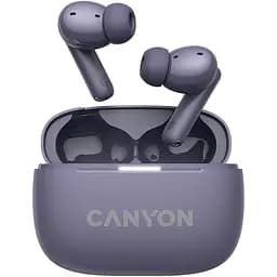 Навушники Canyon TWS headset OnGo TWS-10 ANC+ENC Purple (CNS-TWS10PL)