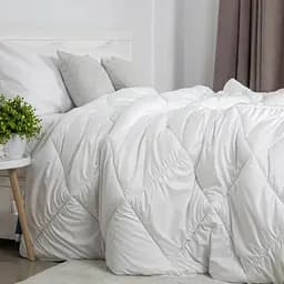 Ковдра ТЕП Huggy 350 г/м 200x210 см білий (1-05123_00000) - мініатюра 2