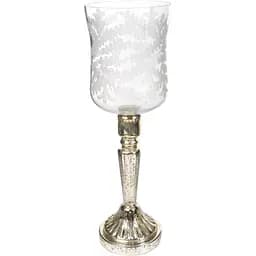Підсвічник ЕленДекор скляний 35 x 11 см (876-068)