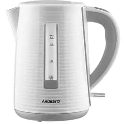 Електрочайник Ardesto White stripes 1.7 л Strix пластик біло-сірий kuh0015339