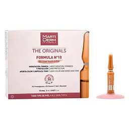 Антивікові ампули MartiDerm Originals №10 HD Color Touch SPF30, 10х2 мл