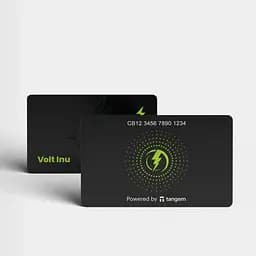 Криптогаманець Tangem 2.0 x Volt Inu на 3 карти (TG-VOLT) - мініатюра 3