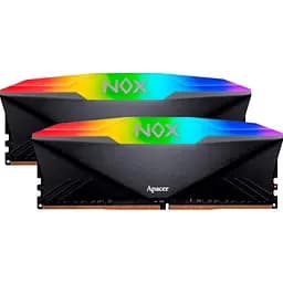 Модуль пам'яті DDR4 Apacer NOX R GB 2х16 GB 3600MHz Black (AH4U32G36C25YNBAA-2) [102340]