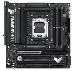 Материнська плата AM5 Asus TUF GAMING B850M-PLUS WIFI, B850, 4xDDR5, Int.Video (CPU), 4xSATA3, 3xM.2, 1xPCI-E 5.0 x16, 1xPCI-E 4.0 x1, ALC1220P, Realtek 2.5Gb, WiFi 6E, Bluetooth 5.3, 10xUSB 3.2 / 6xUSB 2.0, HDMI/DP, MicroATX - мініатюра 2