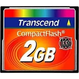 Карта пам'яті Transcend Compact Flash 2GB 133x (TS2GCF133)