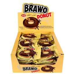 Кекс Ani Brawo Donut з какао в глазурі 50 г (903282) - мініатюра 2