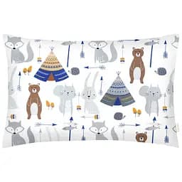 Набір наволочок Cosas Bears wigwams 50х70 см сірий (SetPillow_BearsWigwams_50х70) - мініатюра 1