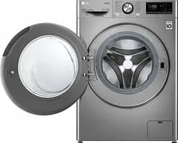 Пральна машина LG з фронтальним завантаженням F2V9HS9T, 7кг, 1200, A+++-20%, Пар, глибина 45см, Дисплей, Інвертор, Сріблястий (F2V9HS9T) - мініатюра 4