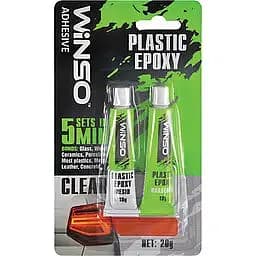 Клей епоксидний двокомпонентний Winso Plastic Epoxy 20 г