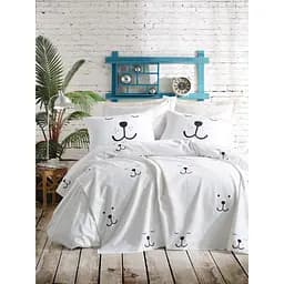 Покрывало Lotus Home Perfect In Love пике белый 235 х 160 см (svt-2000022271301)