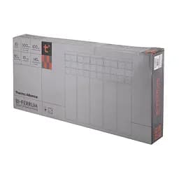 Радіатор біметалічний Thermo Alliance Bi-Ferrum 300/100 1,15 кг, Білий - мініатюра 9