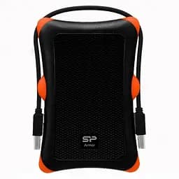Зовнішня кишеня Silicon Power HDD/SSD 2.5'' Кишеня USB3.0 Armor A30 Black (SP000HSPHDA30S3K)
