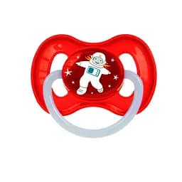 Пустушка Canpol babies Space латексна кругла 6-18 місяців червона (23/222_red_new)