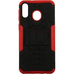 Чохол-накладка Toto Dazzle Kickstand 2 in 1 Case Samsung Galaxy M20 Red