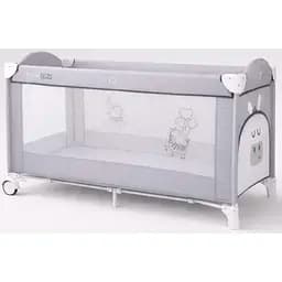 Детская кроватка-манеж FreeON Balloon zebra, grey