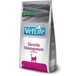 Сухой корм Farmina Vet Life Management Struvite для кошек при рецидивах струвитных уролитов, 400 г